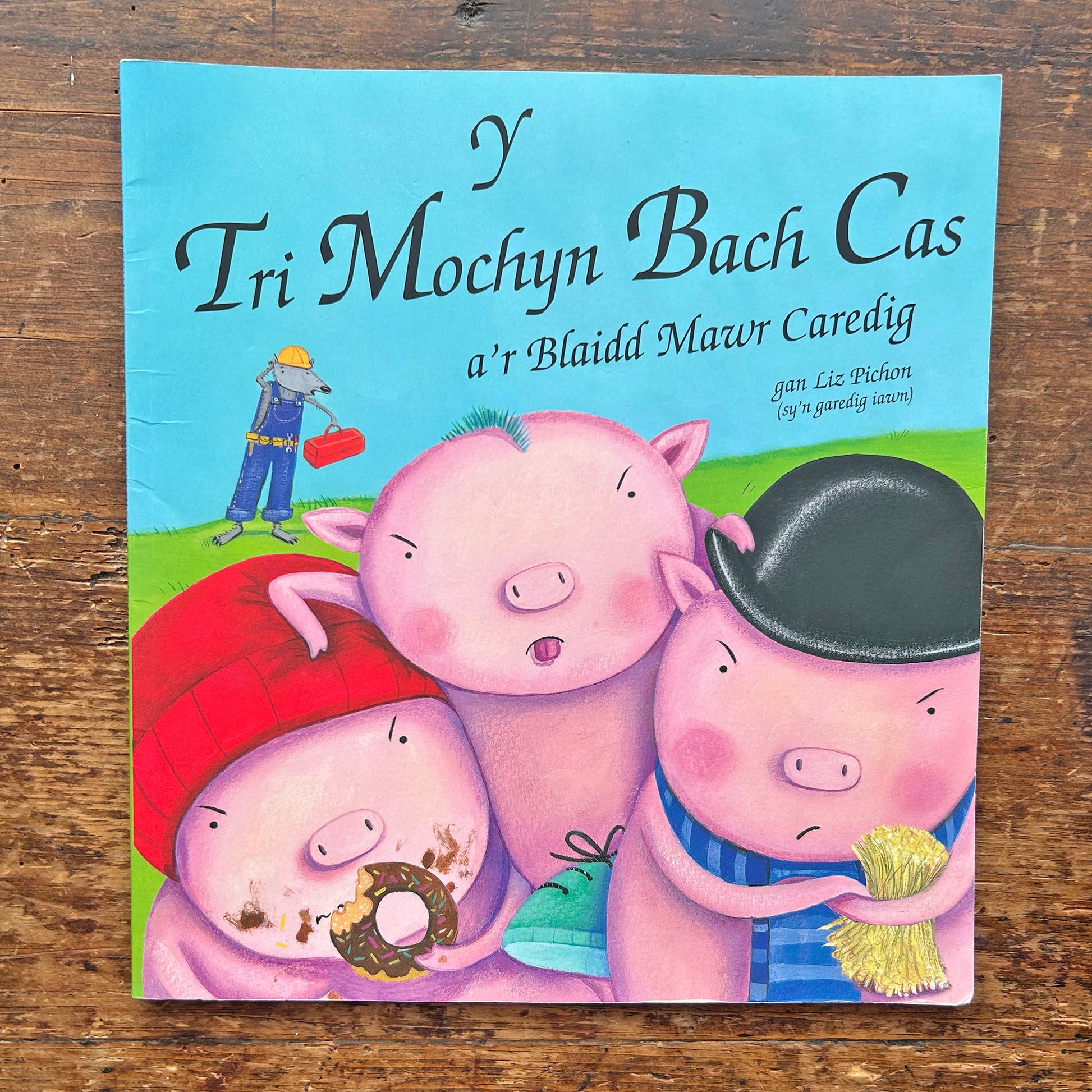 Y Tri Mochyn Bach Cas a'r Blaidd Mawr Caredig (Preloved)