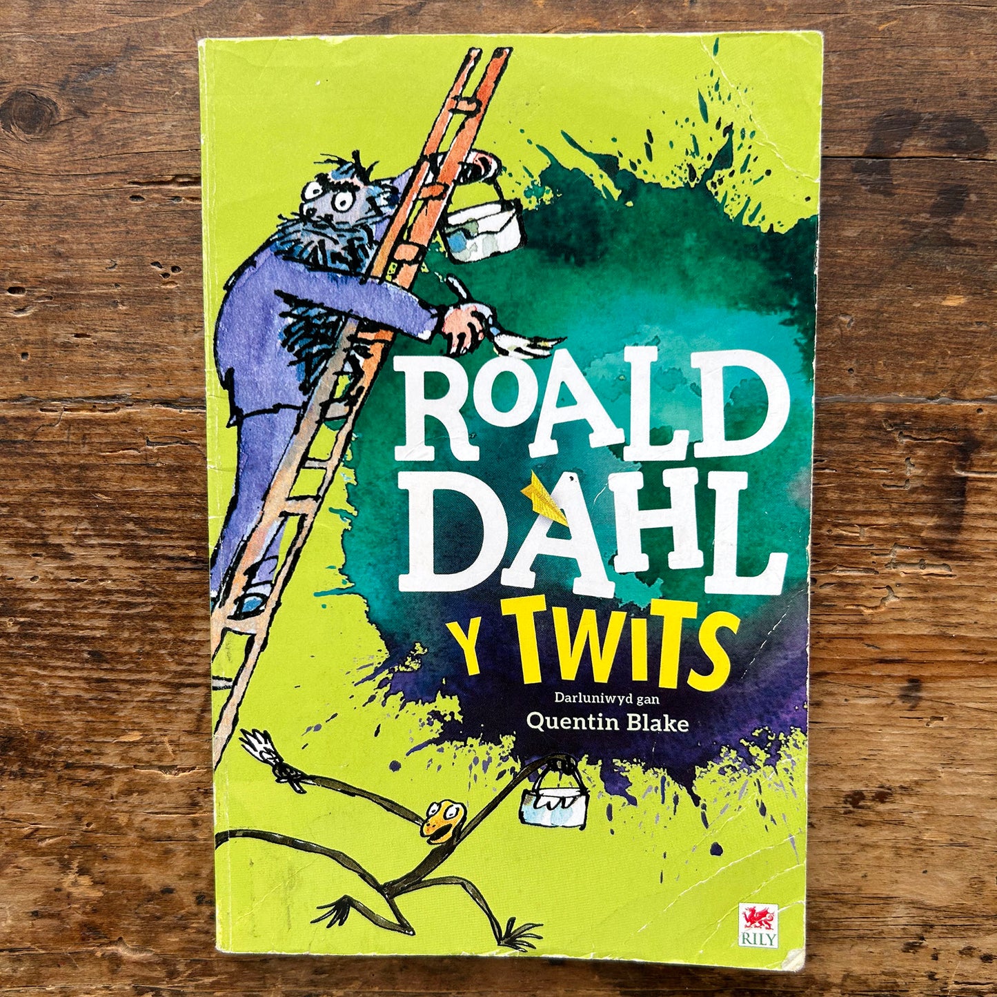Y Twits - The Twits - Roald Dahl - Welsh (Preloved)