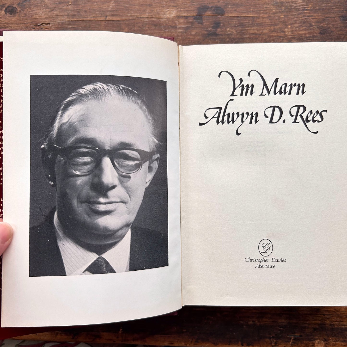 Ym Marn - Alwyn D. Rees - 1976 (Preloved)