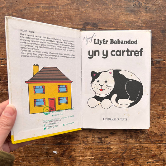 Yn y Cartref - Llyfr Babandod - 1994 (Preloved)