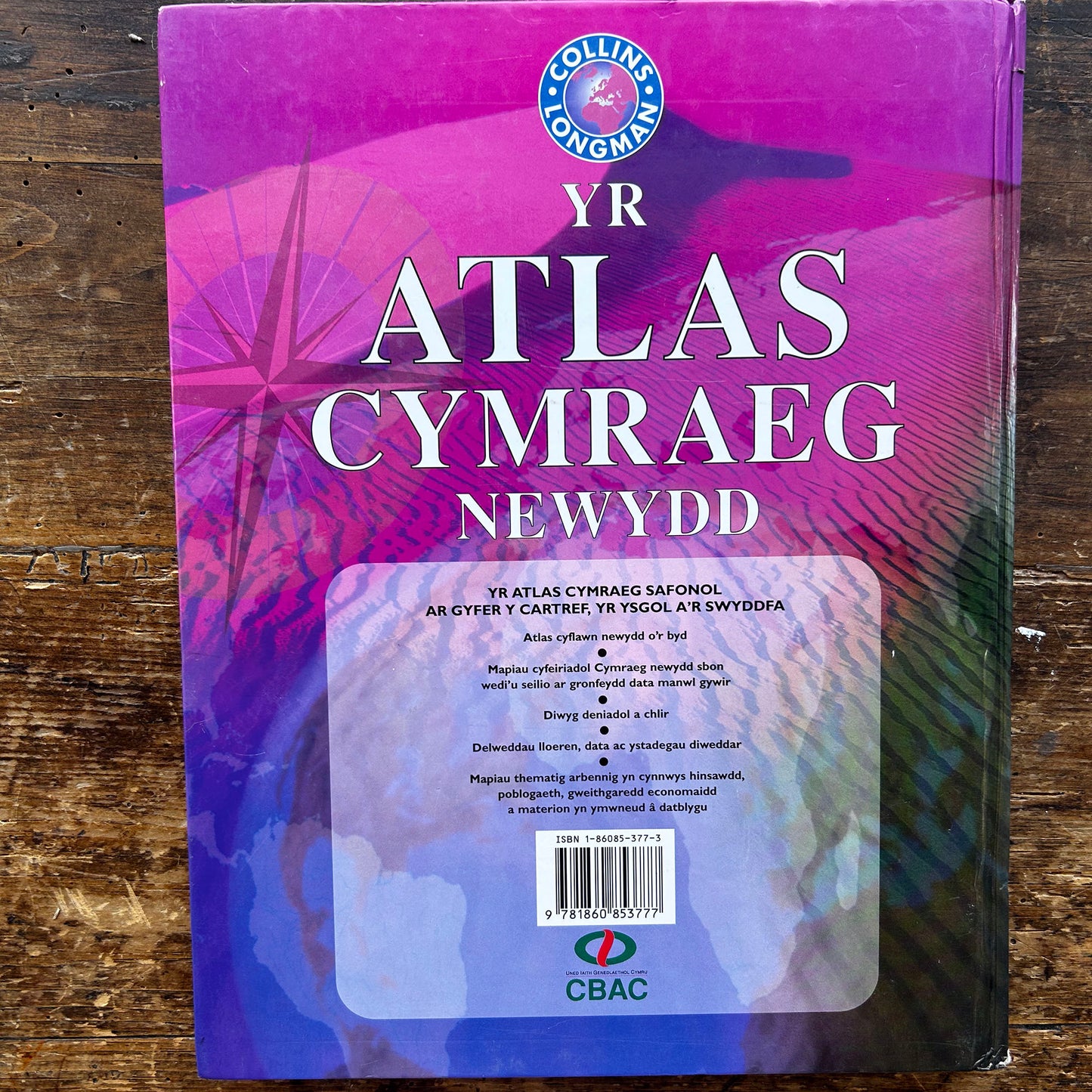 Yr Atlas Cymraeg Newydd - Welsh Atlas 1999 (Preloved)