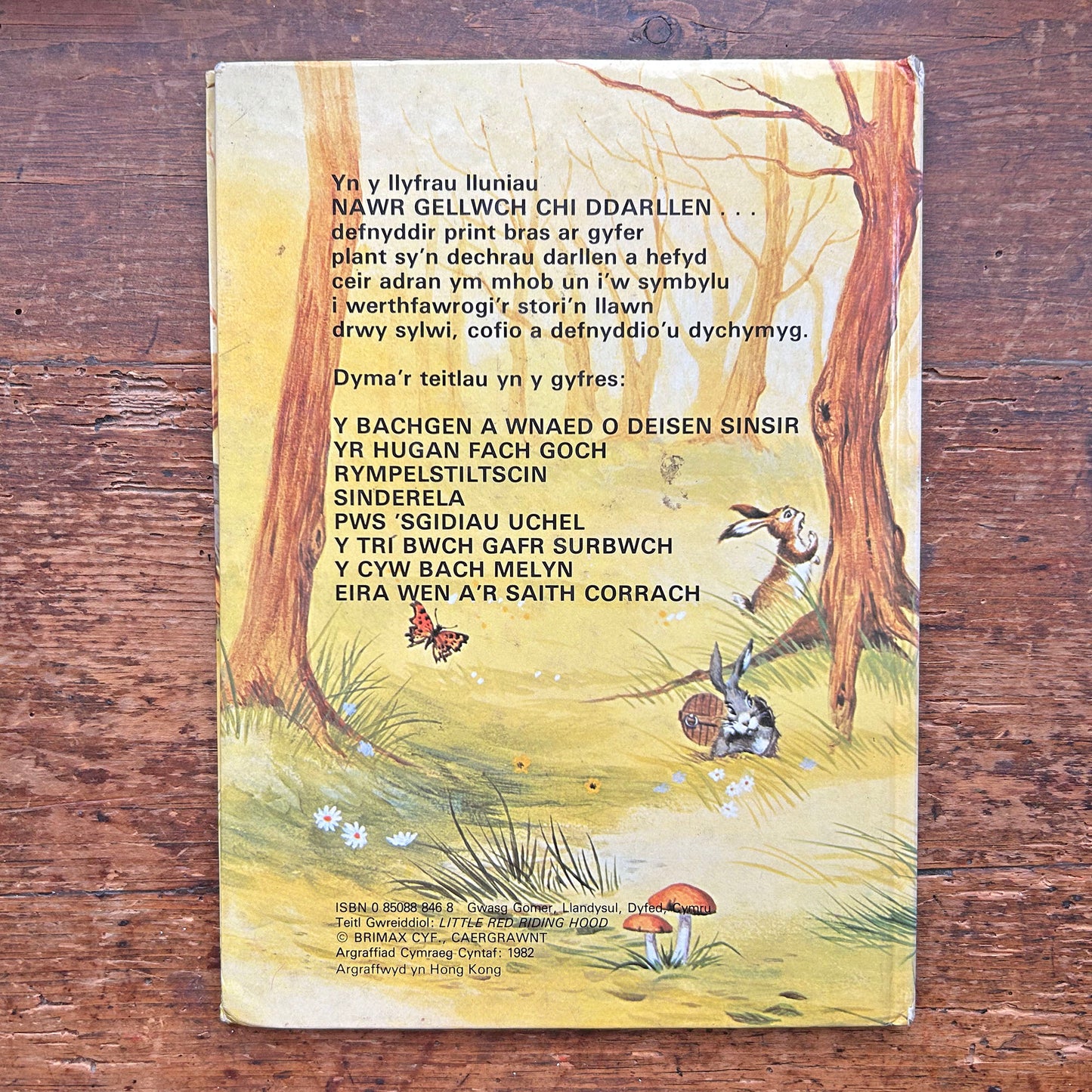 Yr Hugan Fach Goch - Nawr Gellwch Chi Ddarllen - Vintage (Preloved)