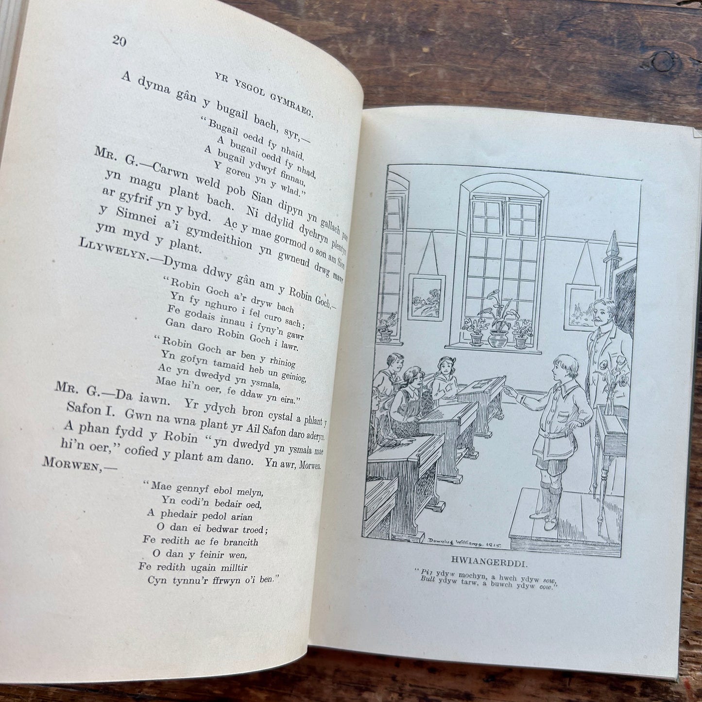 Yr Ygsol Gymraeg - O.J. Owen - 1916 (Preloved)