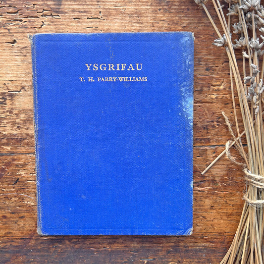 Ysgrifau - T. H. Parry Williams - 1932 (Preloved)
