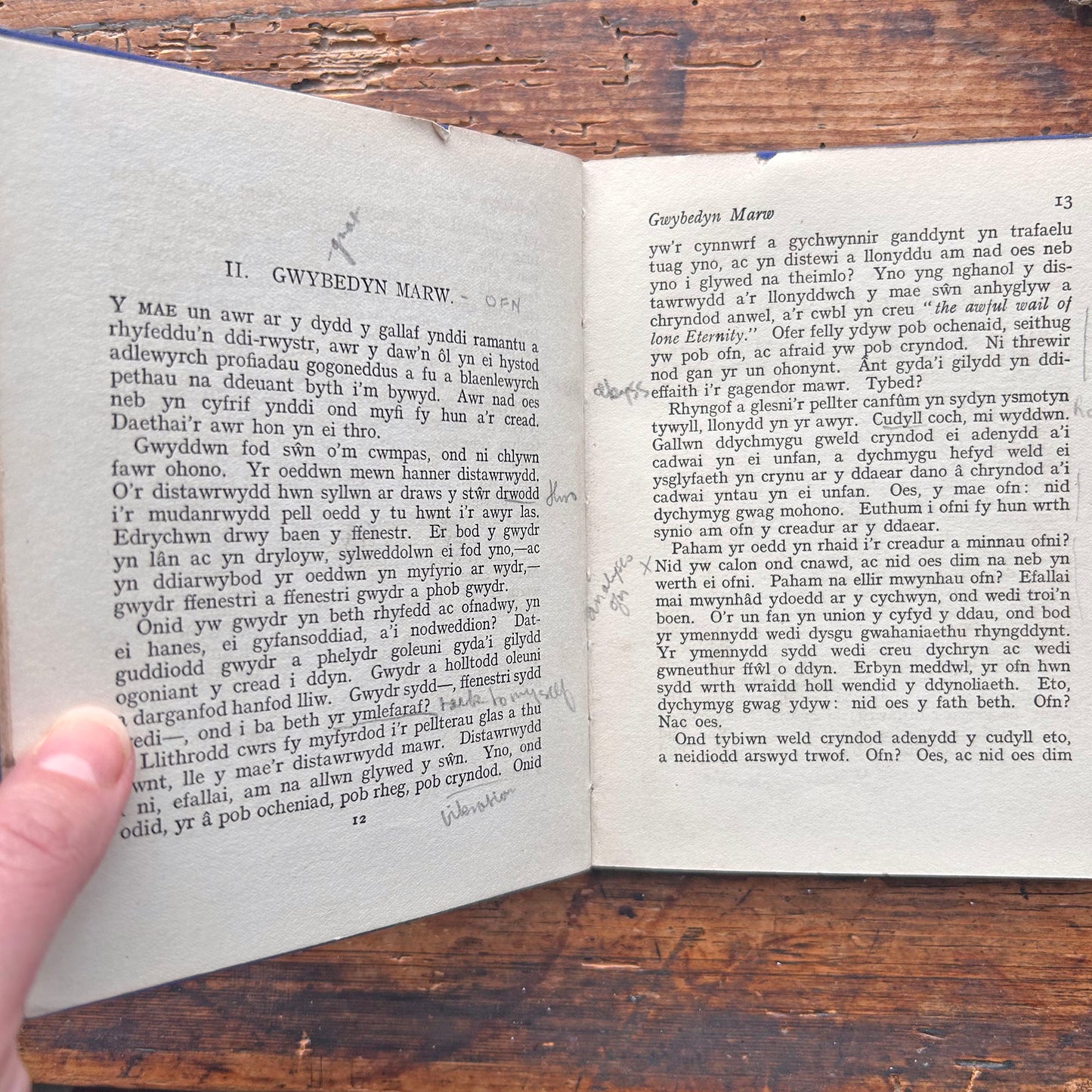 Ysgrifau - T. H. Parry Williams - 1932 (Preloved)