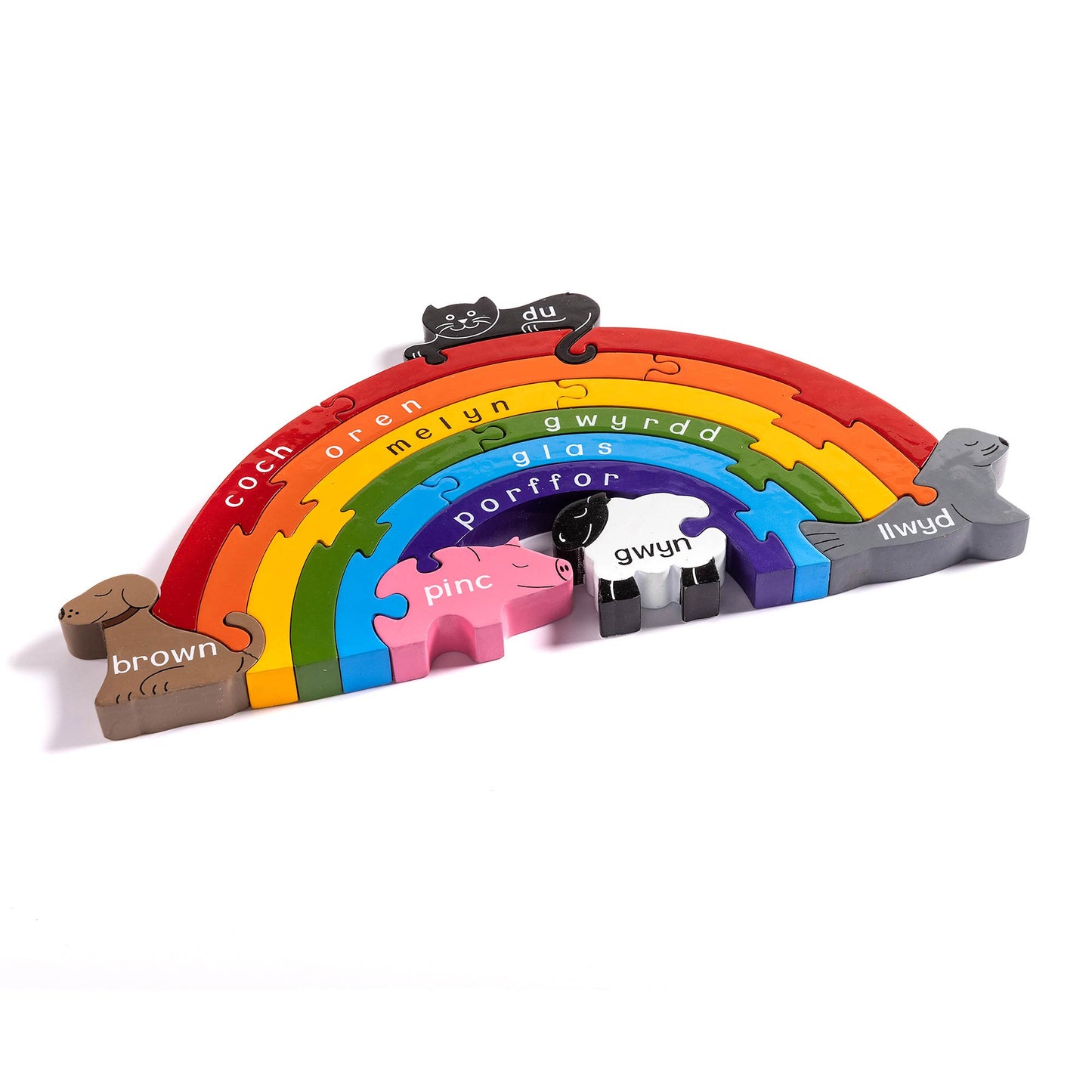 Jigsaw - Welsh Rainbow - Colours