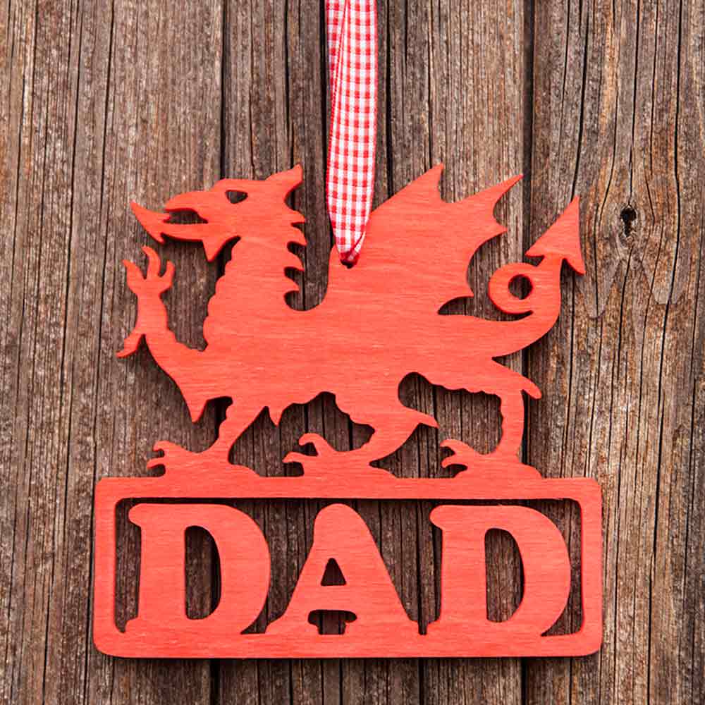 Decoration / Plaque - Dragon - Dad