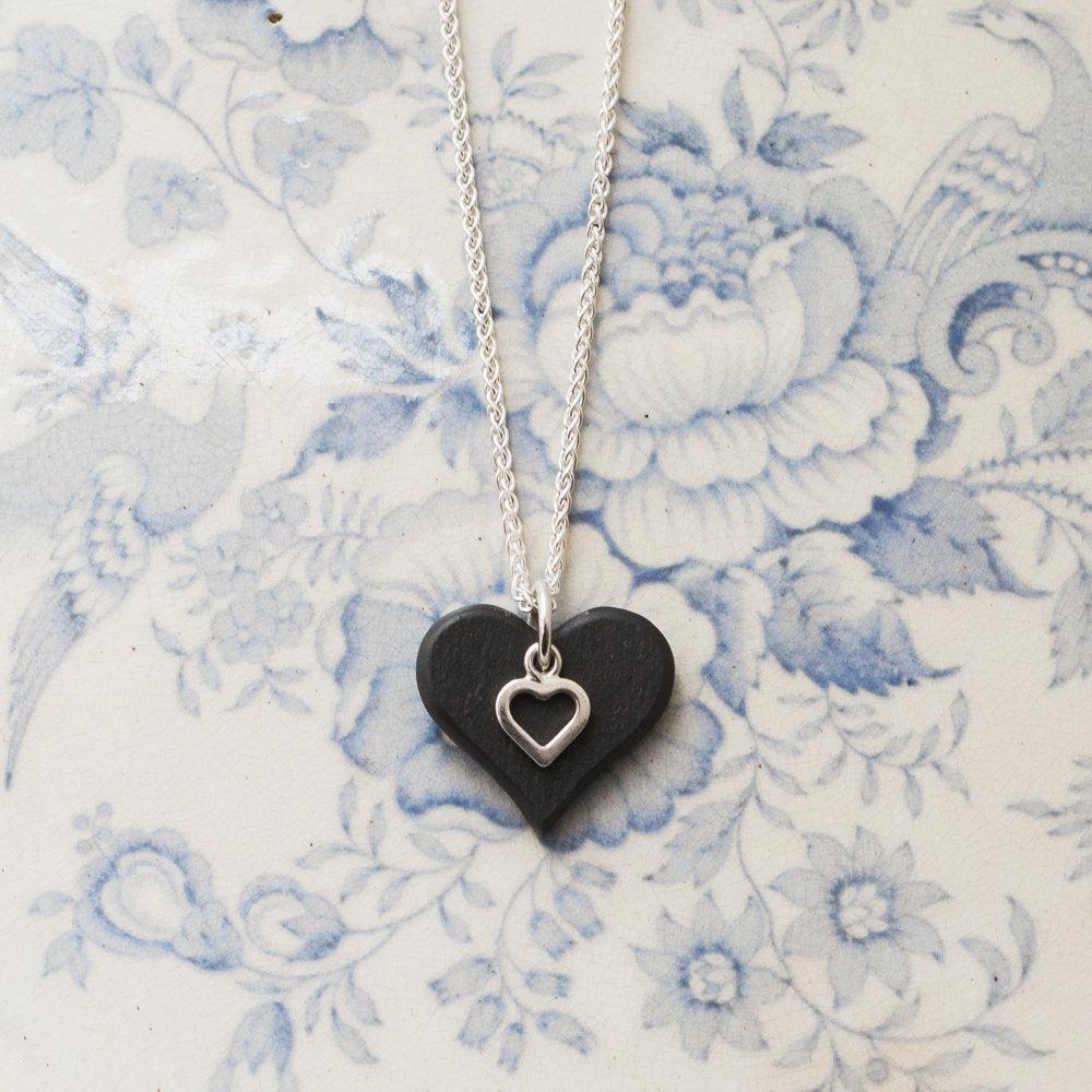 Necklace - Welsh Slate - 'Sioned'-The Welsh Gift Shop