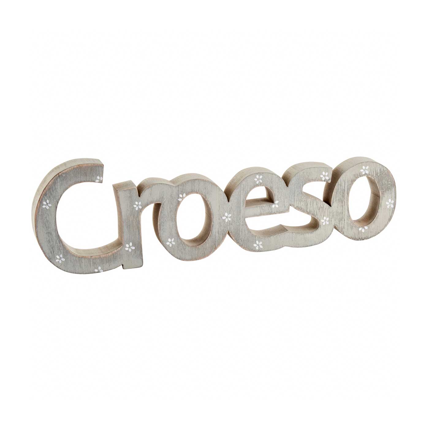 Decoration - Wooden Word - Croeso / Welcome