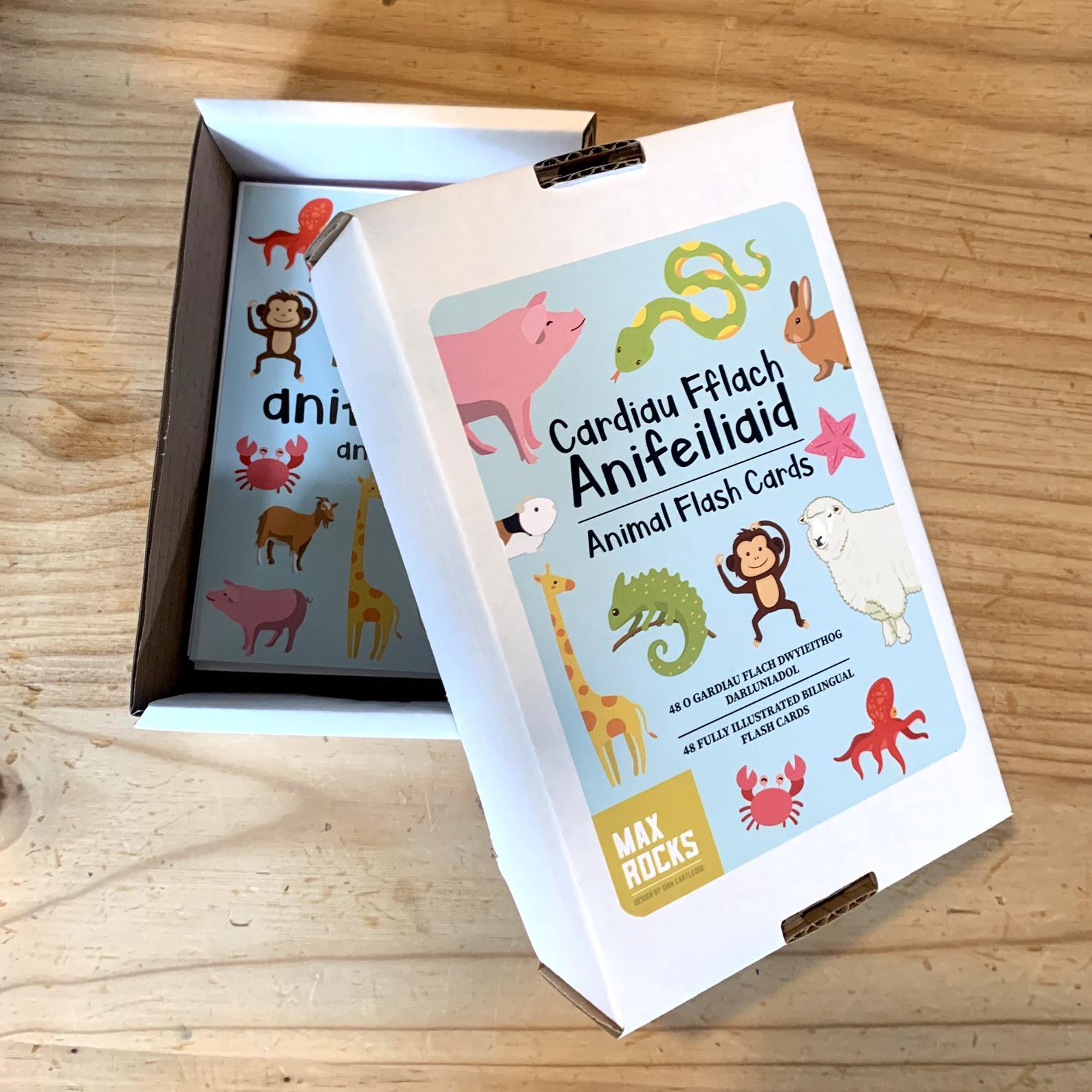 Welsh Flash Cards - Animals