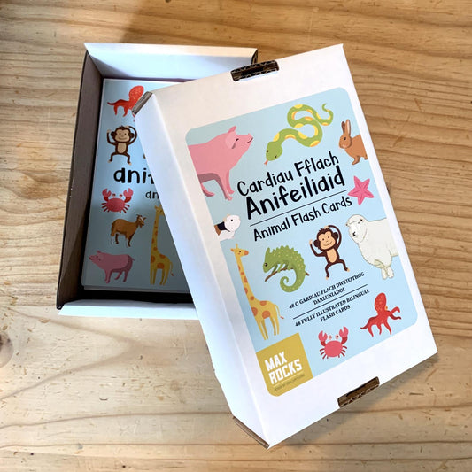 Welsh Flash Cards - Animals