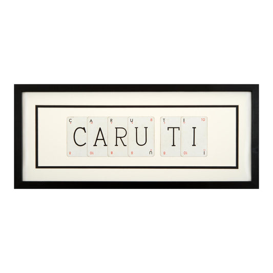 Picture - Vintage Playing Cards - Caru Ti / Love You