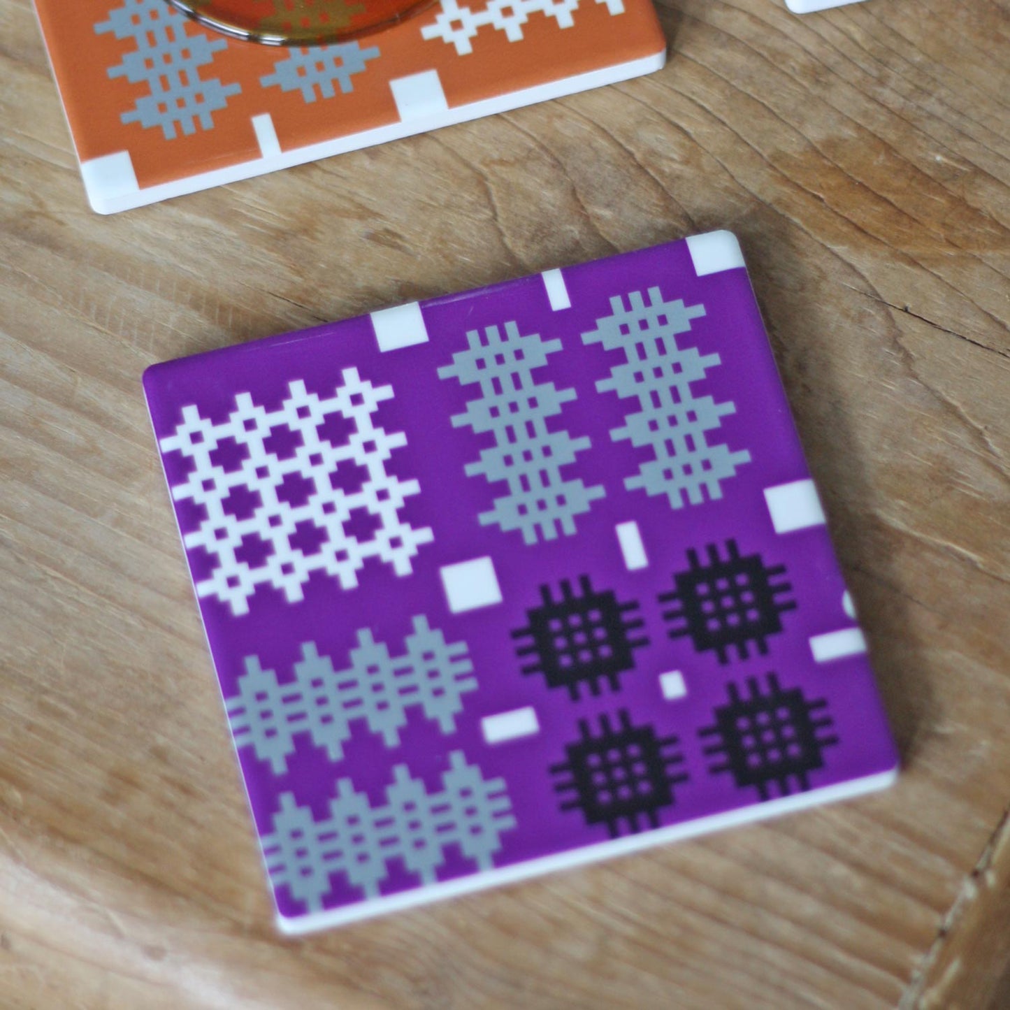 Coasters - Welsh Tapestry Print - Various Colours