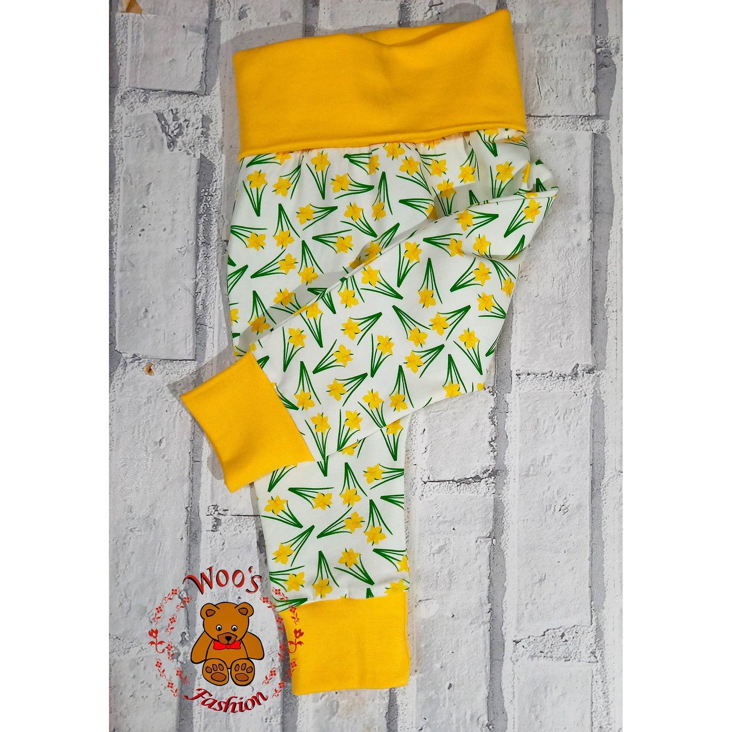Leggings / Harem pants - Baby / Kids - Daffodil Print
