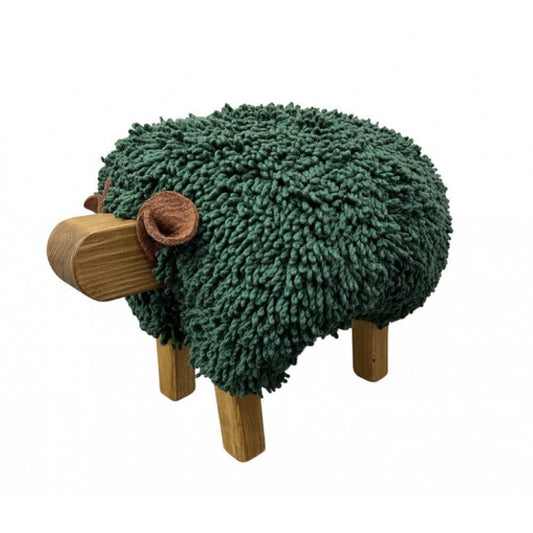 Foot Rest - Welsh Sheep - Original Ewemoo - Forest Green