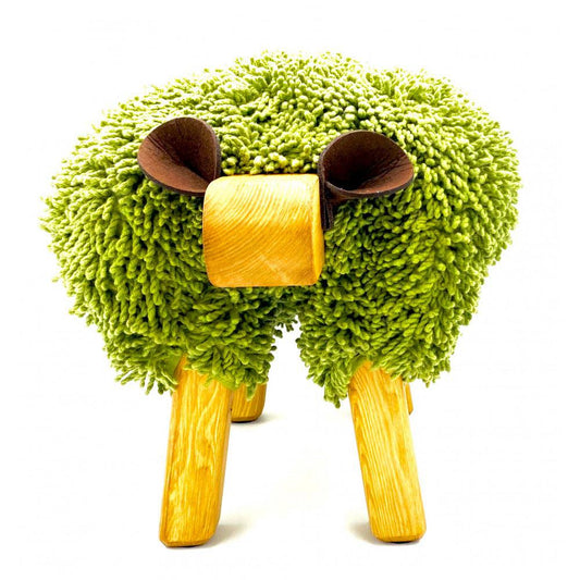 Foot Rest - Welsh Sheep - Original Ewemoo - Turtle Green