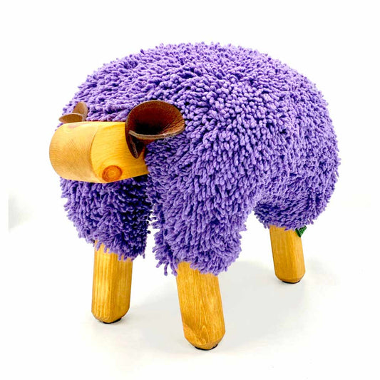 Foot Rest - Welsh Sheep - Original Ewemoo - Ultra Violet