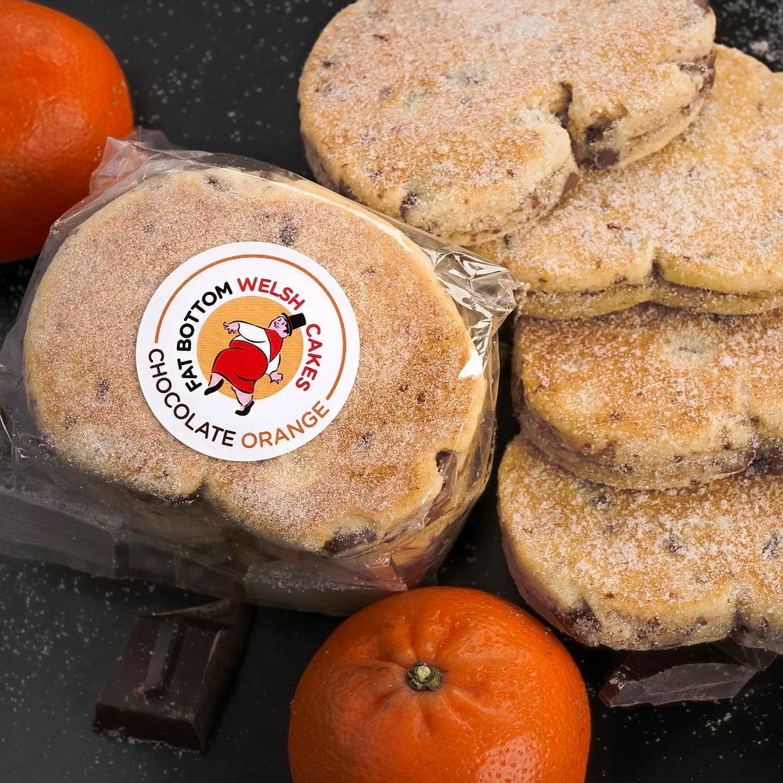 Welsh Cakes - Fat Bottom - Chocolate Orange (1st Class Postage included)