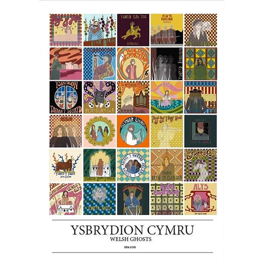 Poster Print - Ysbrydion Cymru - Welsh Ghosts - A2