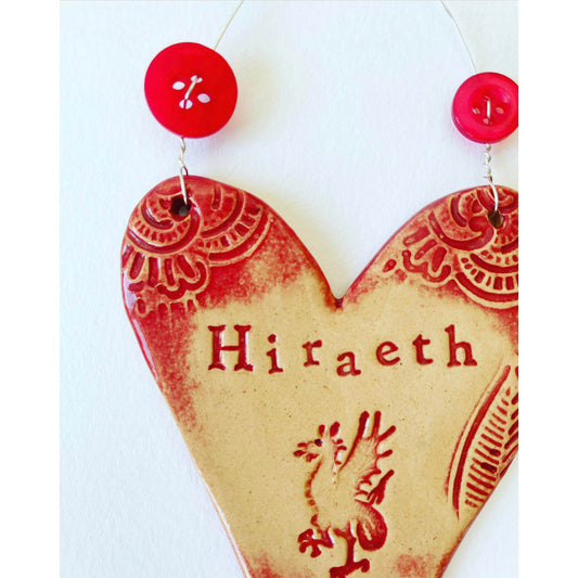 Heart Decoration - Ceramic - Hiraeth