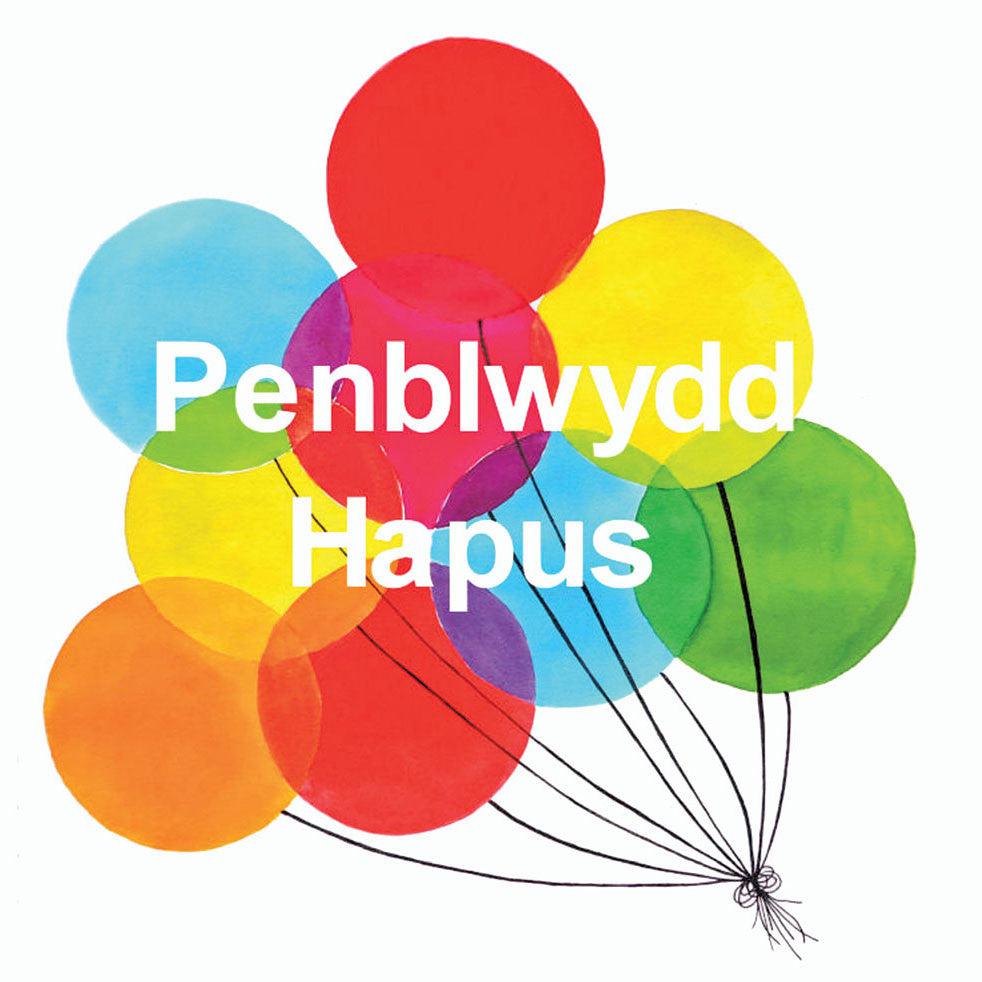 Card - Balloons - Penblwydd Hapus / Happy Birthday