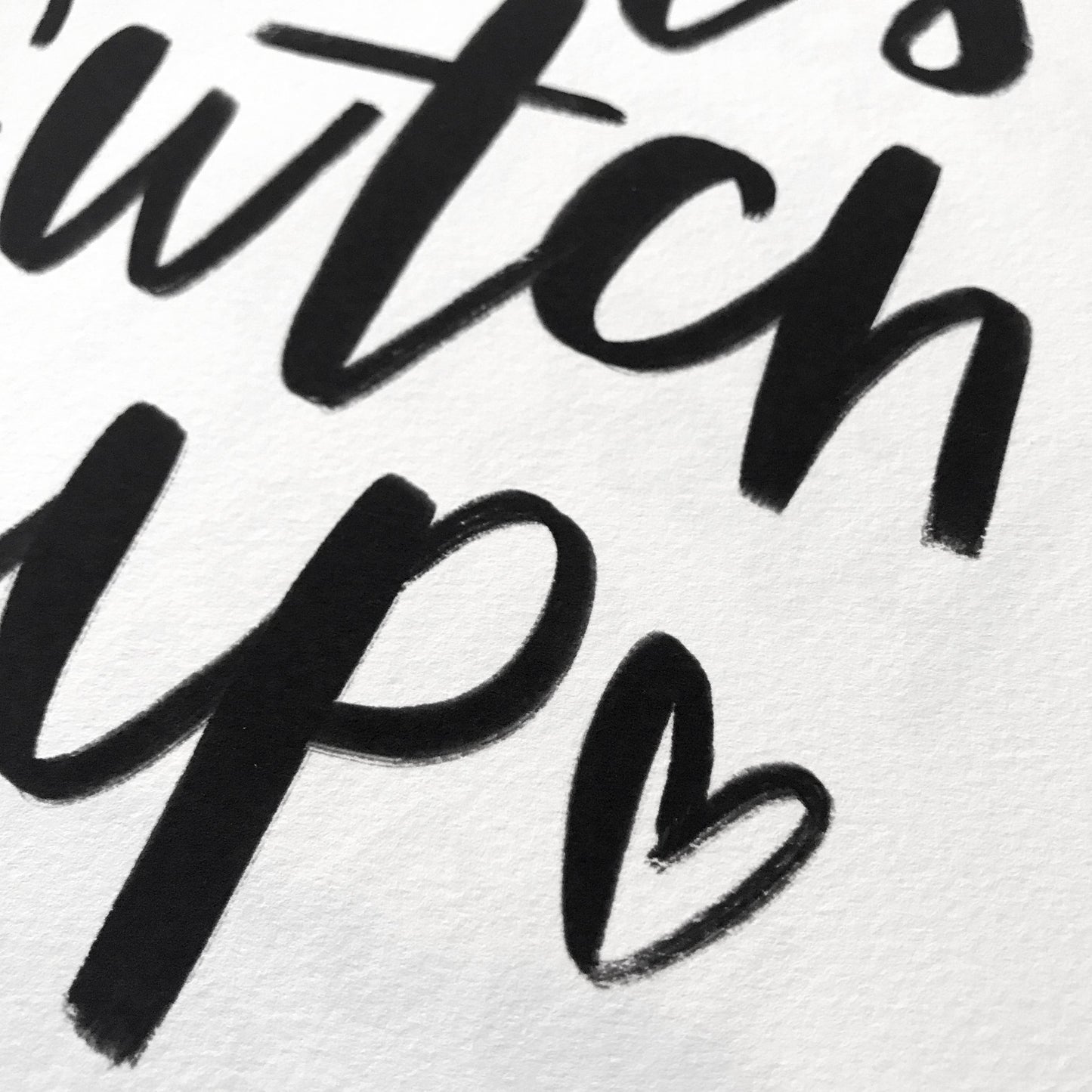 Print - Let's Cwtch Up