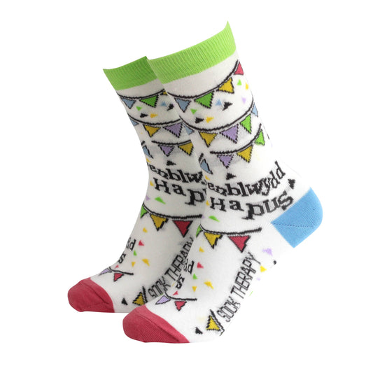Socks - Penblwydd Hapus - Happy Birthday - Ladies