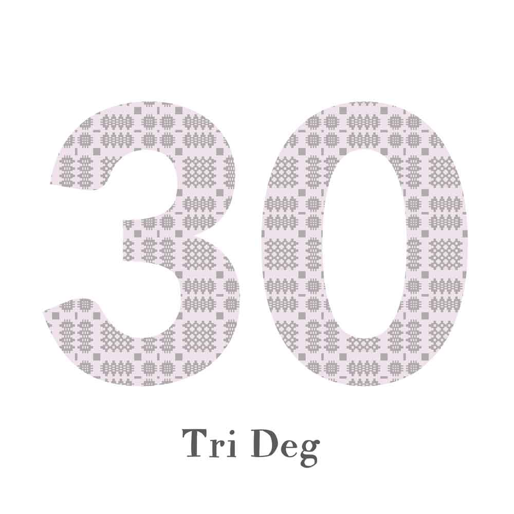 Card - Birthday / Anniversary - Tri Deg - 30