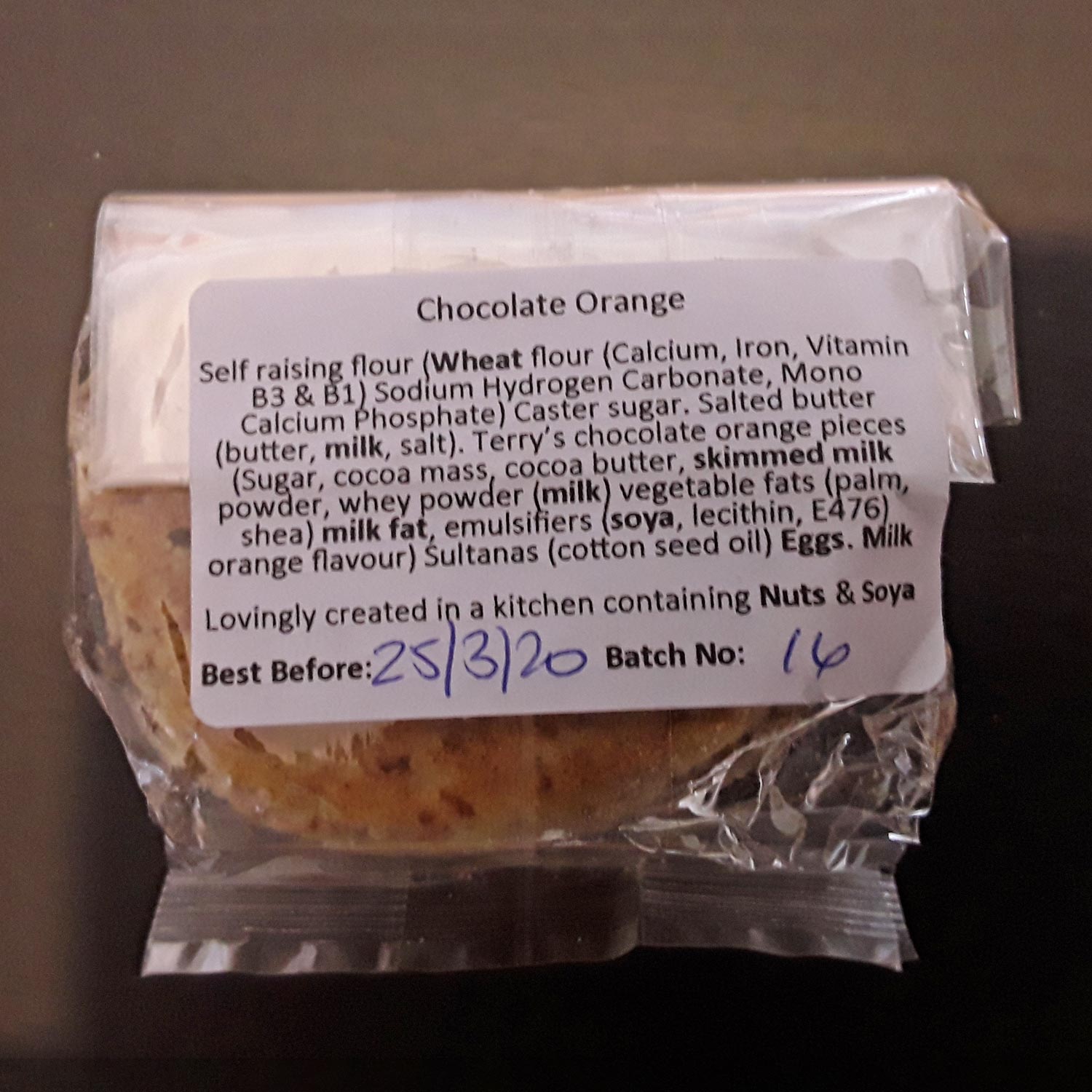 Welsh Cakes - Fat Bottom - Chocolate Orange (1st Class Postage included)