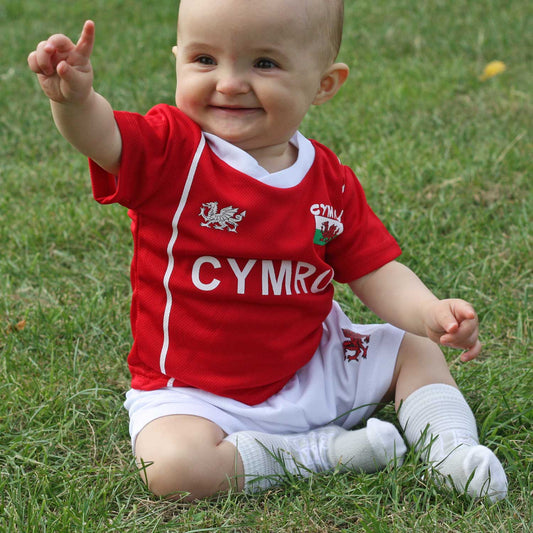 Welsh Football Kit - Wales / Cymru - Baby