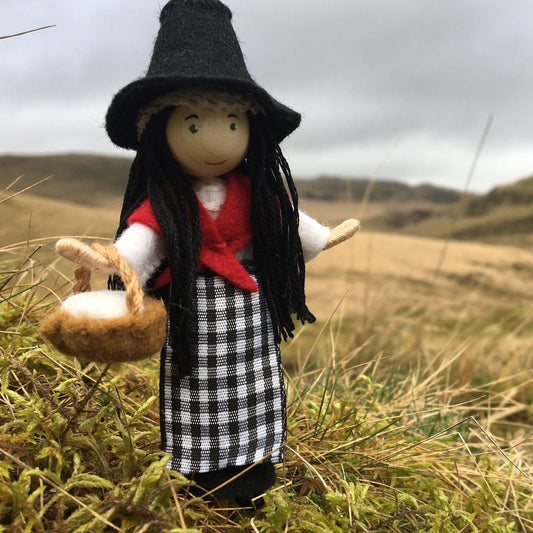 Doll - Traditional Welsh Lady - Handmade to Order
