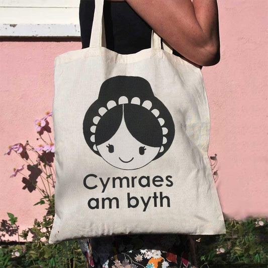 Bag / Tote - Cymraes am Byth - Welsh Lady Forever